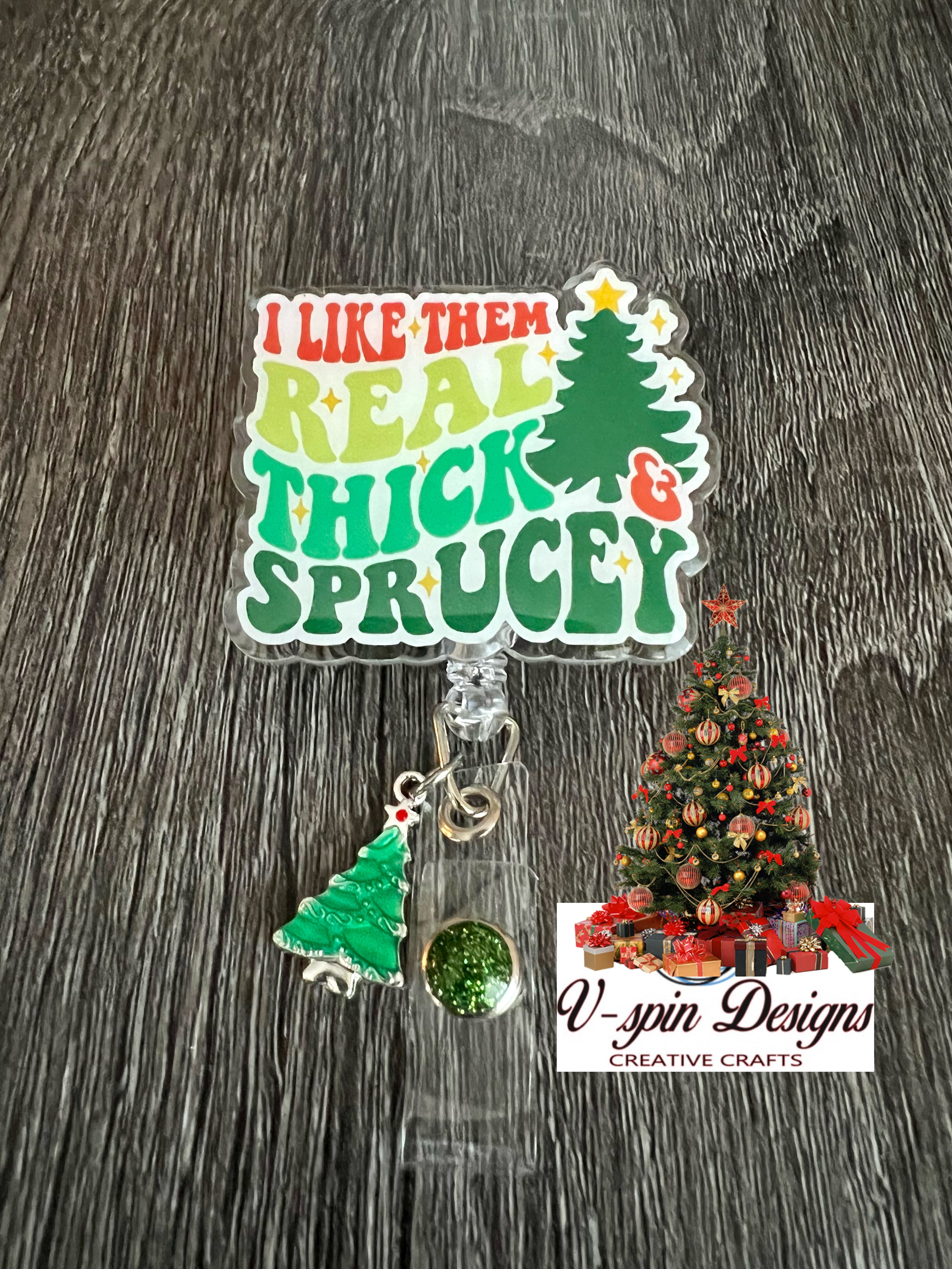 Christmas Badge reels
