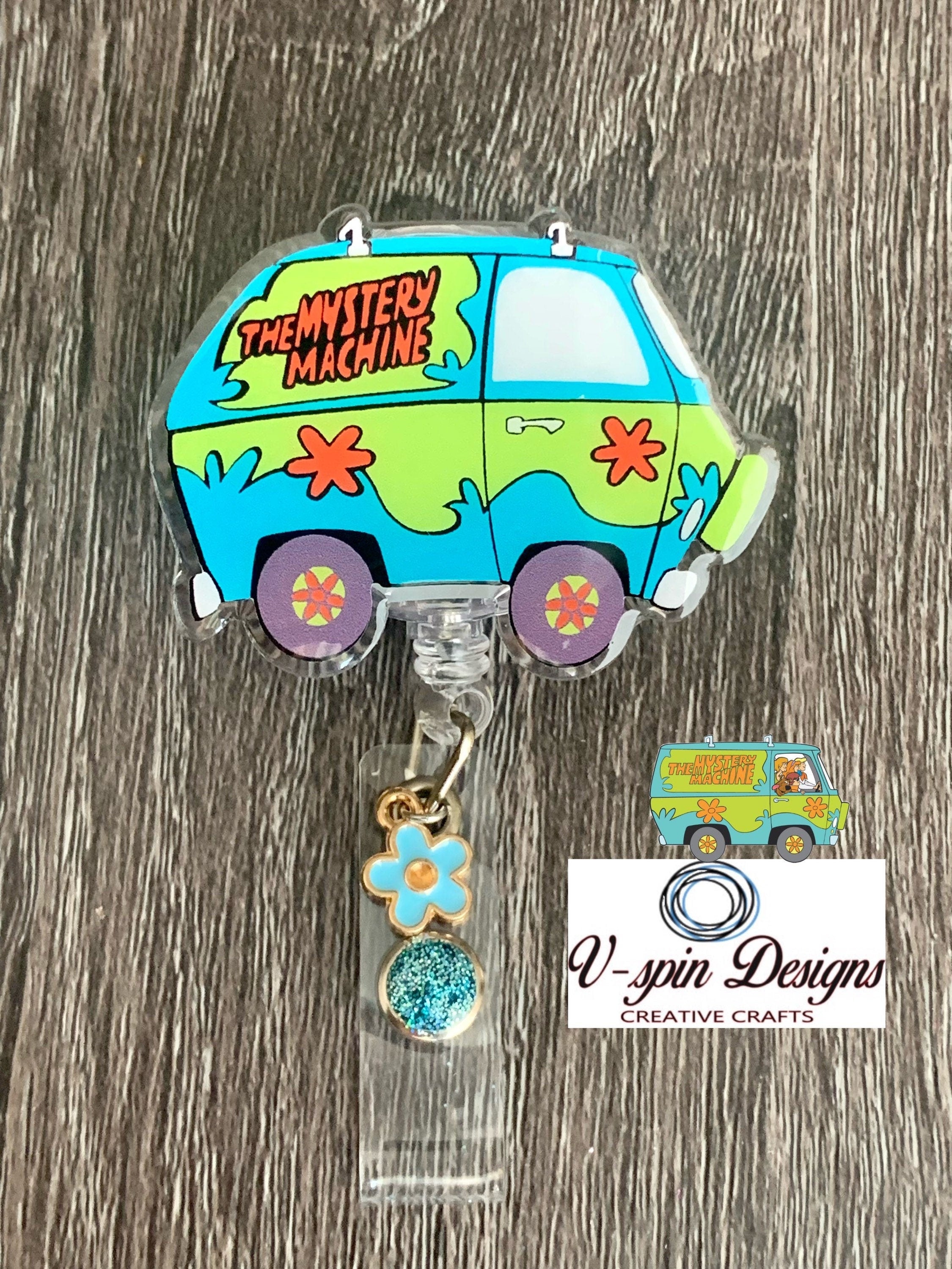 van badge reel/ID Holder/nurses/teachers/students/cartoon badge reels