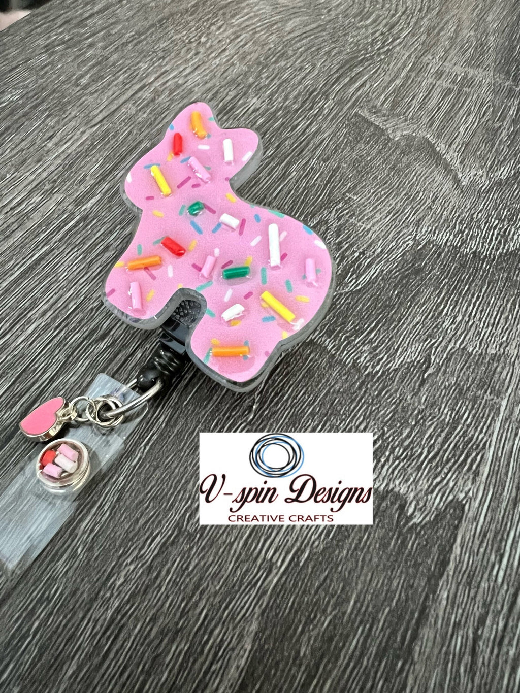 Circus Cookie badge reel/ID Holder/card holder/teachers/nurse badge reels/badge reels