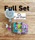 Labor & Delivery Nurse Badge Reel | Retractable Acrylic ID Holder