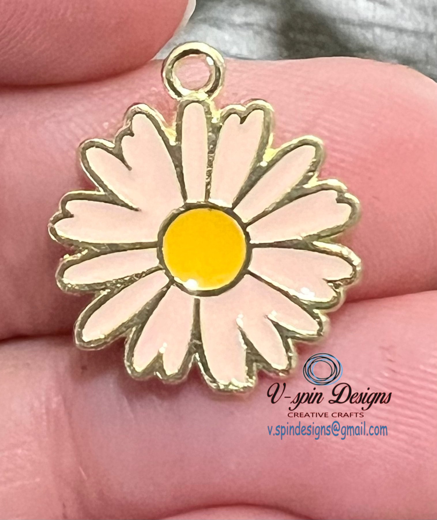 Funny Goose Flower Badge Reel, ID Holder, Teacher Gift