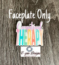 Occupational Therapy Badge Reel | Retractable Acrylic ID Holder