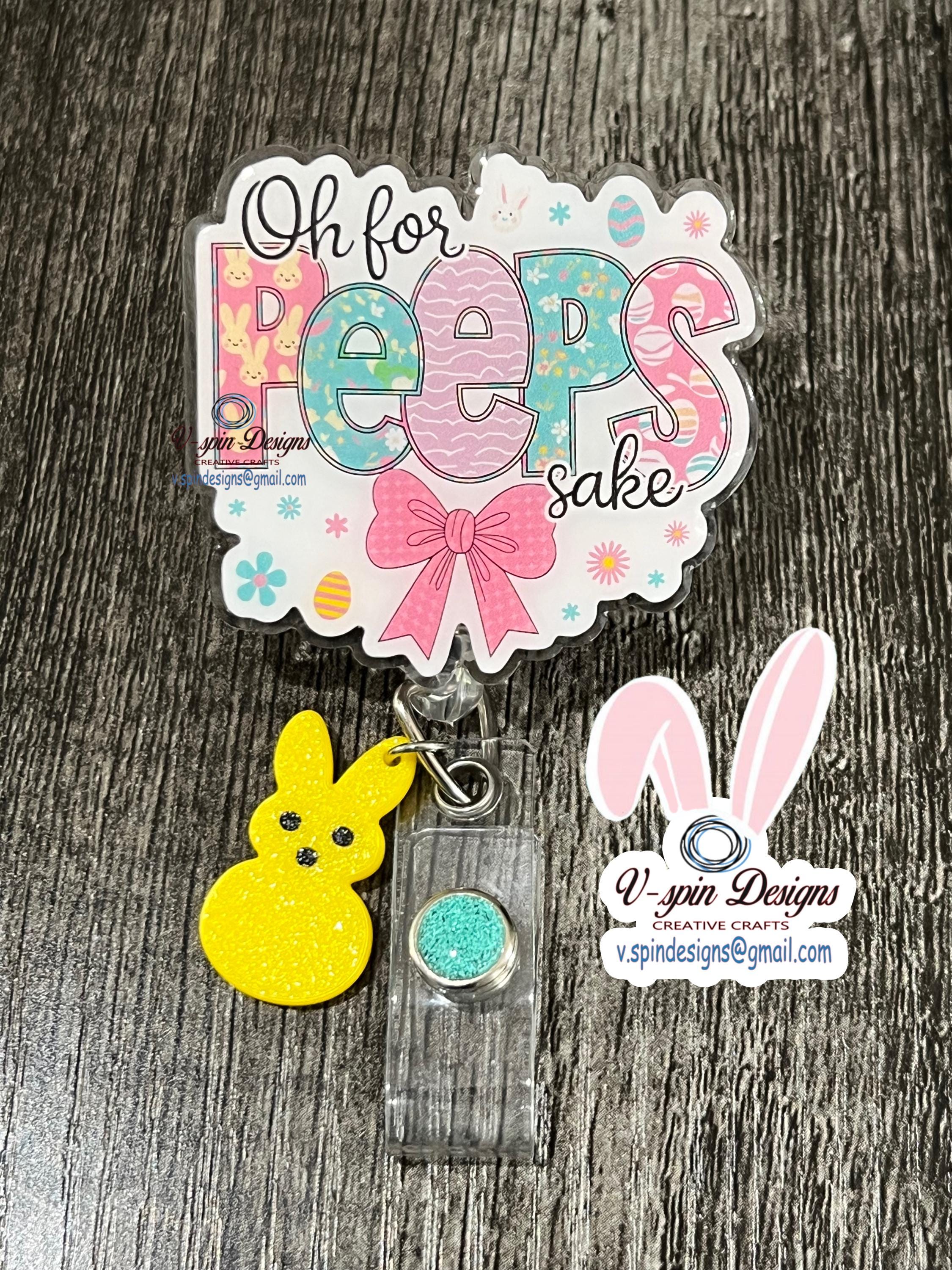 Funny Easter Badge reel/Nurse badge reels/Teacher gifts