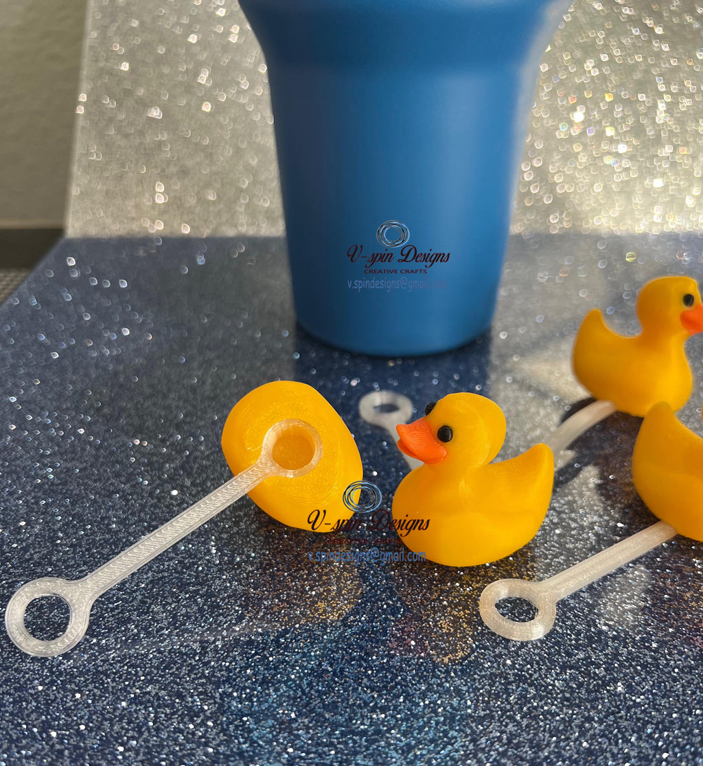 Duck Straw Topper | Stanley Cup Accessory & Cruise Duck Gift
