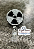 3D Radiology- Badge reel/ID Holder card holder/nurse/teachers/fun/silly/radiology