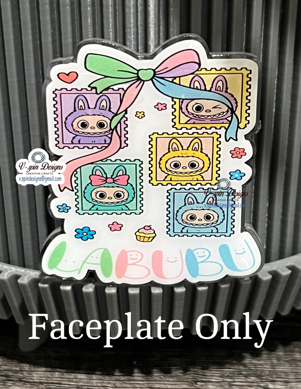 Little Monsters Retractable Badge Reel: Acrylic ID Holder/nurse badge reels/cute badge reels