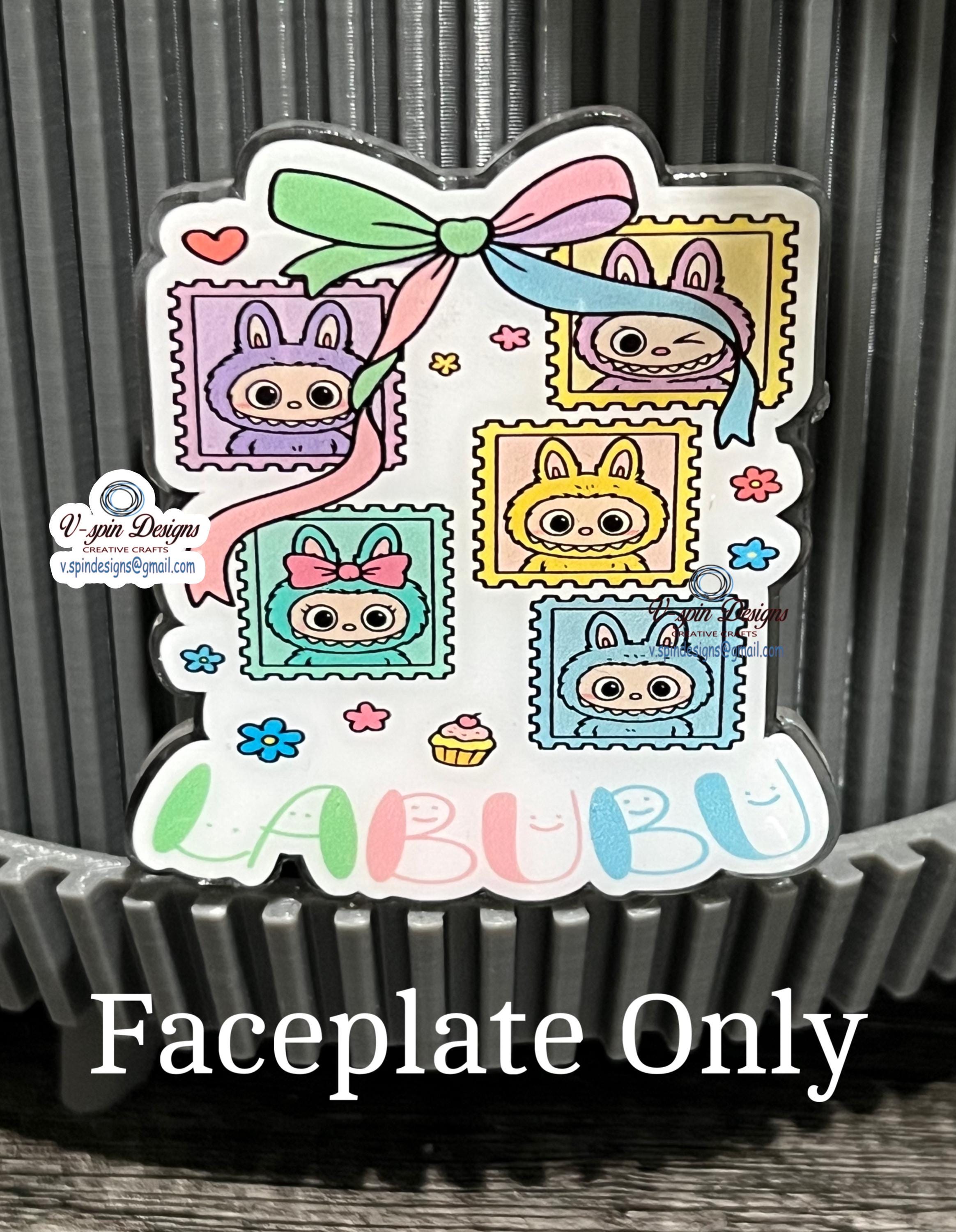 Little Monsters Retractable Badge Reel: Acrylic ID Holder/nurse badge reels/cute badge reels