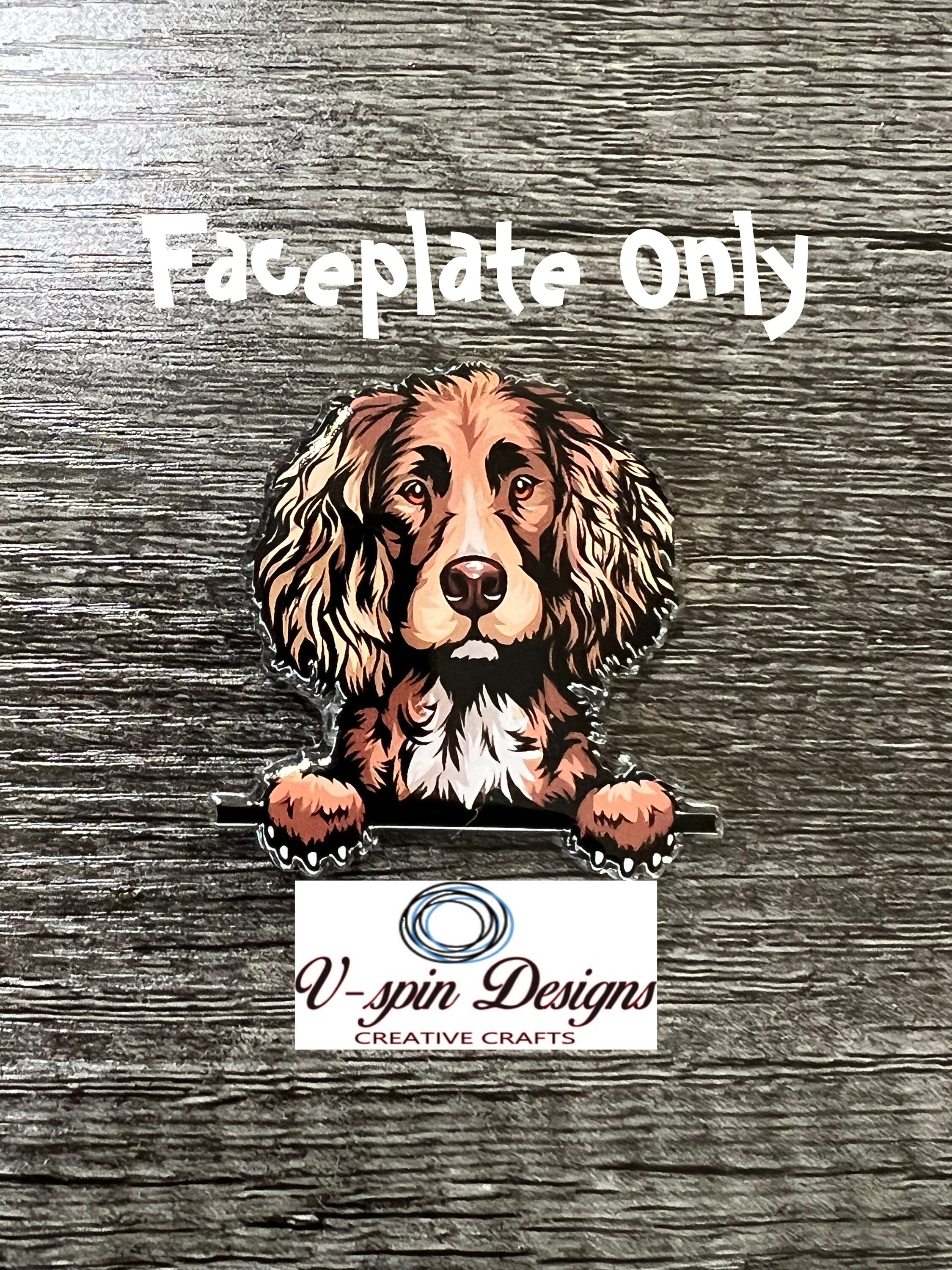 Boykin Spaniel dog Badge reel/ID Holder/card holder/nurses/teachers/students/dog badge reels