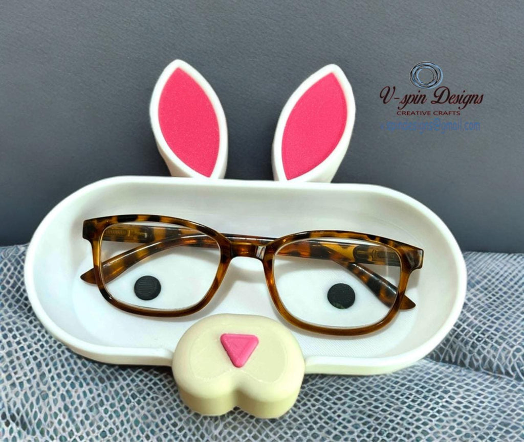 Funny Farm Animal Eyeglass Holder: 3D Printed Nick Knack Tray, Gifts for kids