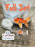 Goldfish Shark Badge reel