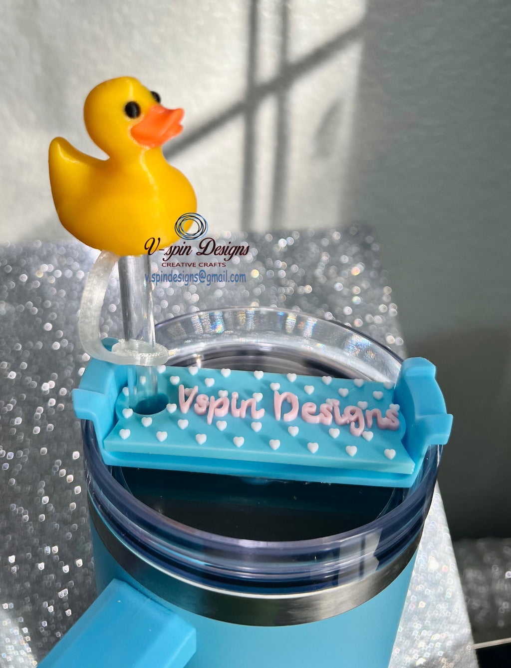 Duck Straw Topper | Stanley Cup Accessory & Cruise Duck Gift