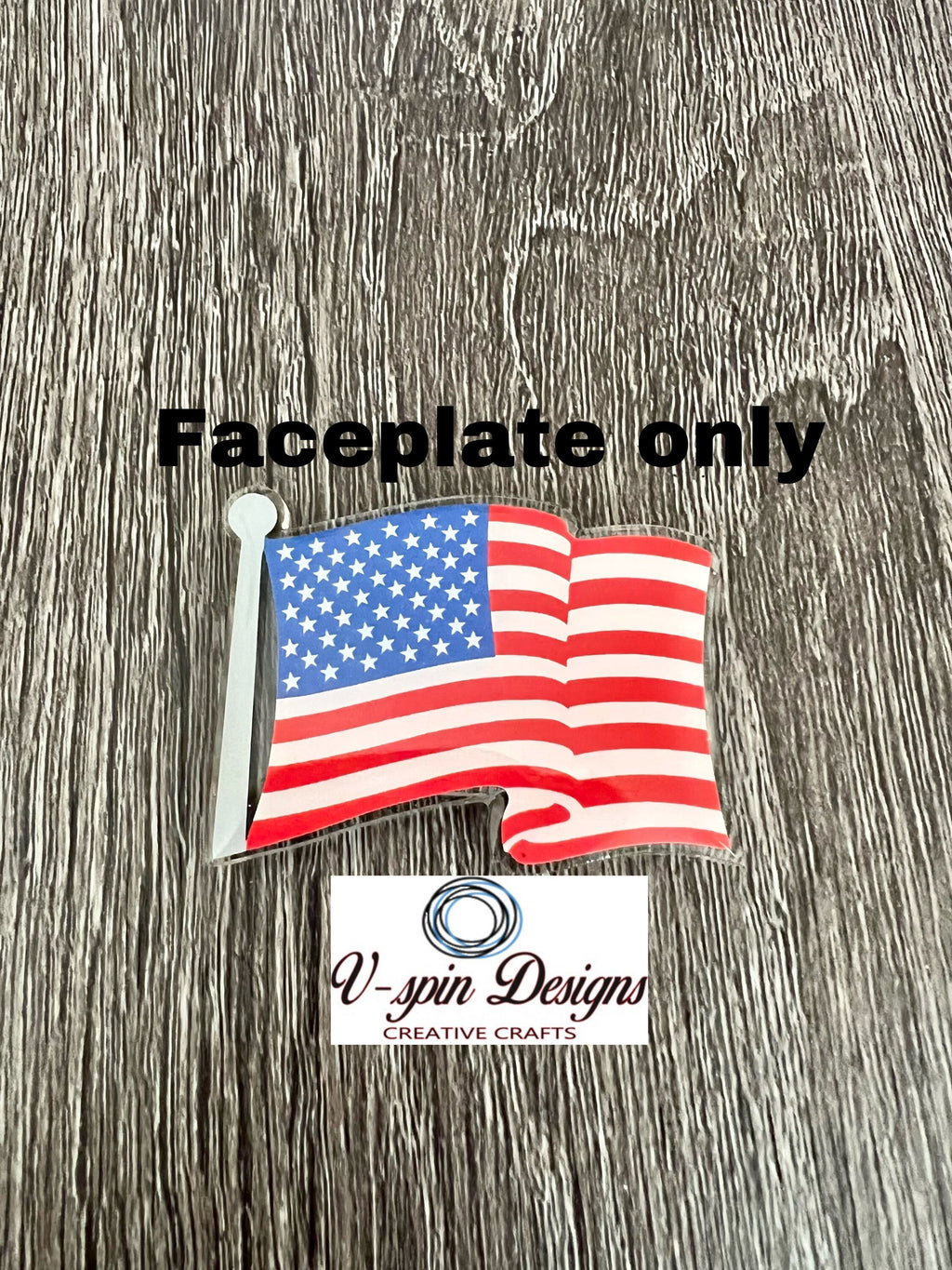 USA Flag badge reel/ID Holder/card holder/teachers/nurses/VA/america