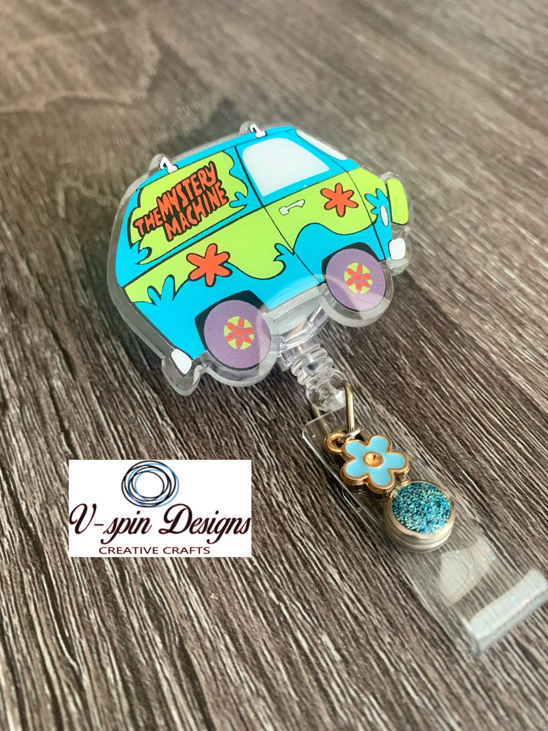 van badge reel/ID Holder/nurses/teachers/students/cartoon badge reels