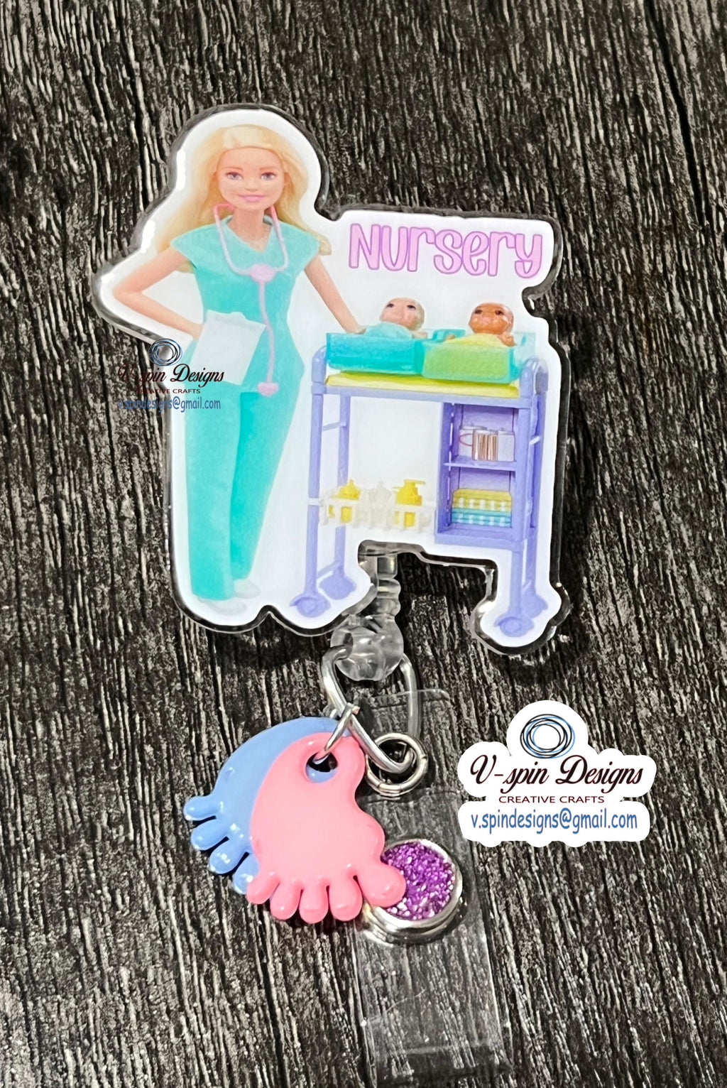Labor and Delivery Nursery badge reel/ID Holder card holder/L&D/Nursery badge reels/funny badge reels