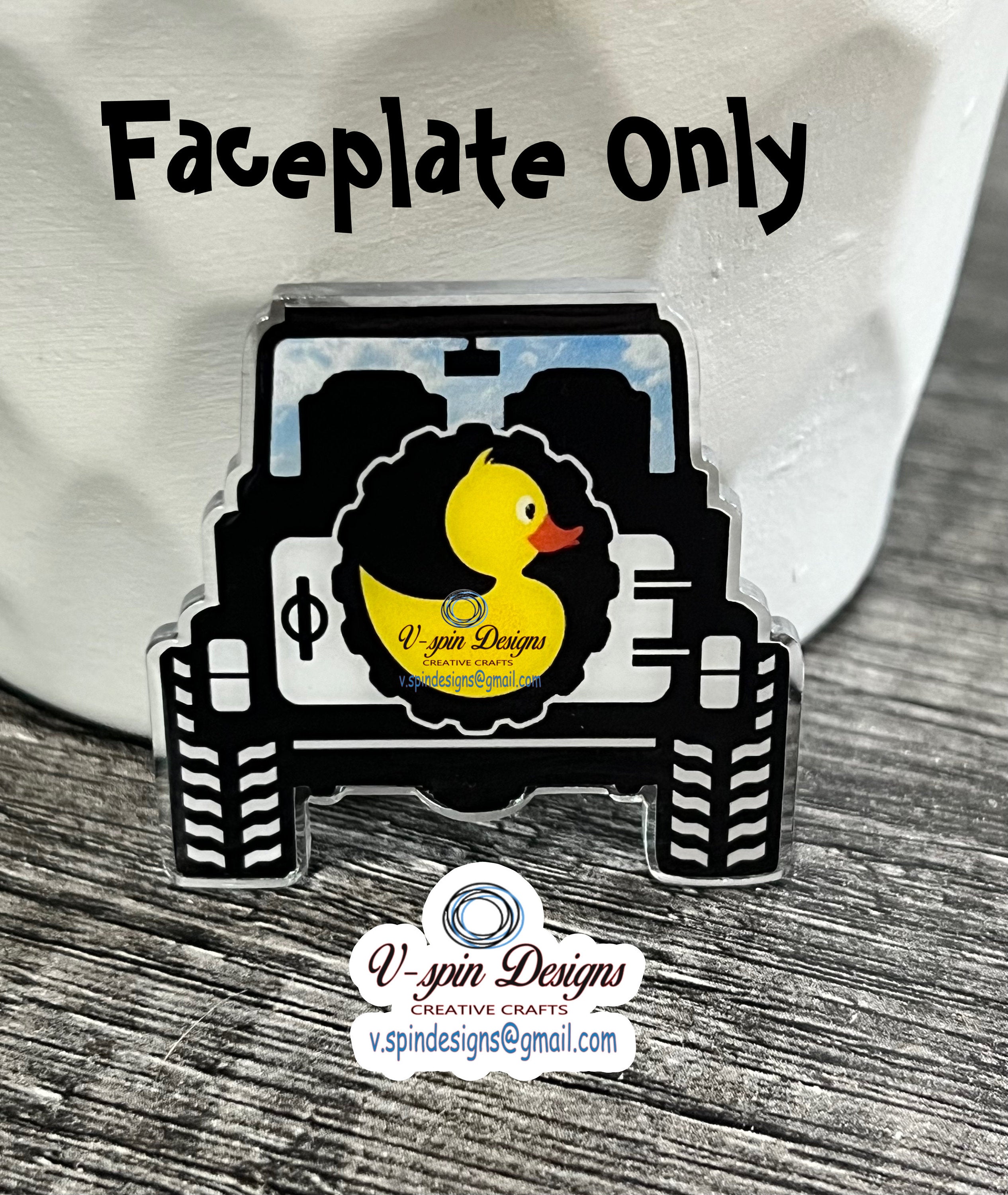 Off Road Duck badge reel/ID Holder/nurses/teachers/badge holder/duck badge reels