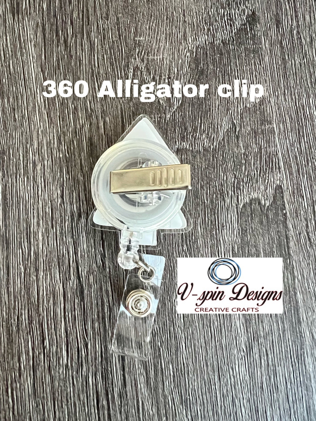 Christmas Tree Cake Badge Reel | 3D Holiday Retractable Acrylic ID Holder