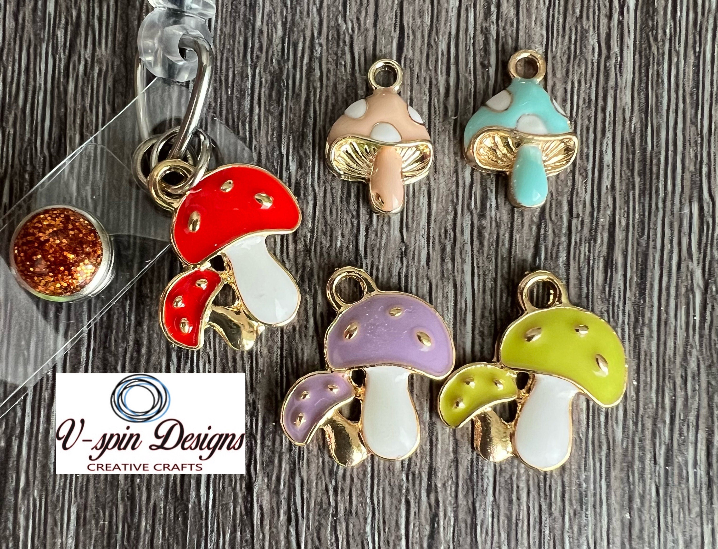 Stay Trippy Little Hippie,  Badge reel/ID Holder card holder/nurse/teachers/fun/silly/mushrooms