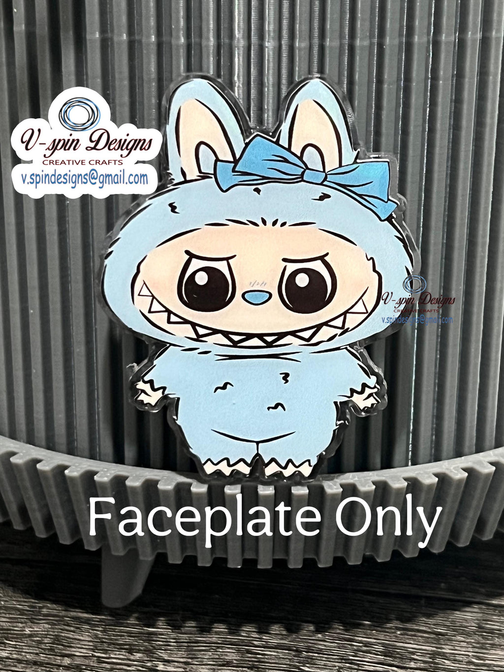 Little Monsters Badge Reel: Acrylic ID Holder with Bow/nurse badge reels/badge reel toppers/gift for nurses