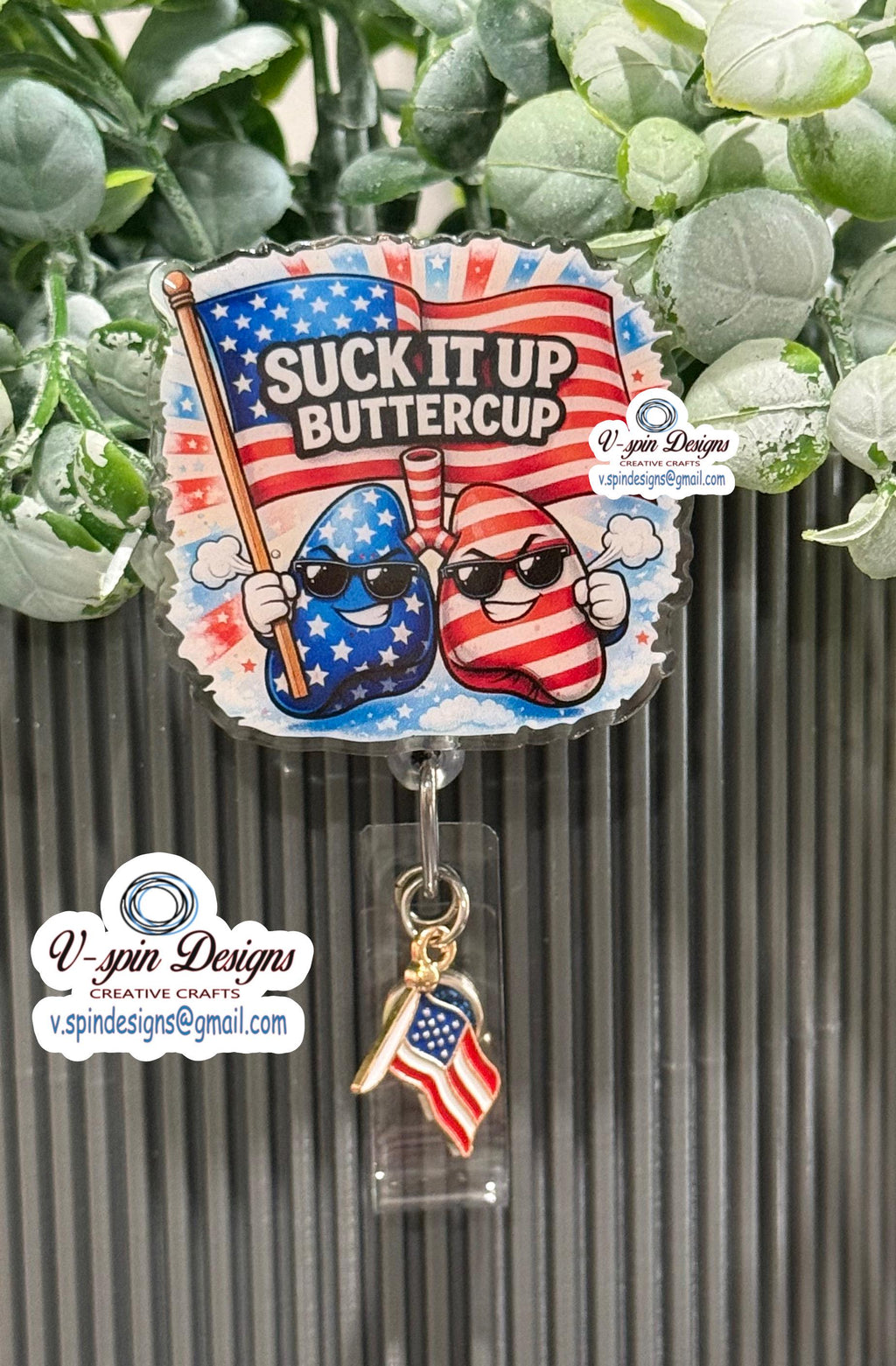 lungs badge reel/ID Holder card holder/nurse/respiratory/RT badge reels