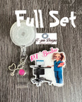RT Badge Reel: Funny Respiratory Therapist Acrylic ID Holder