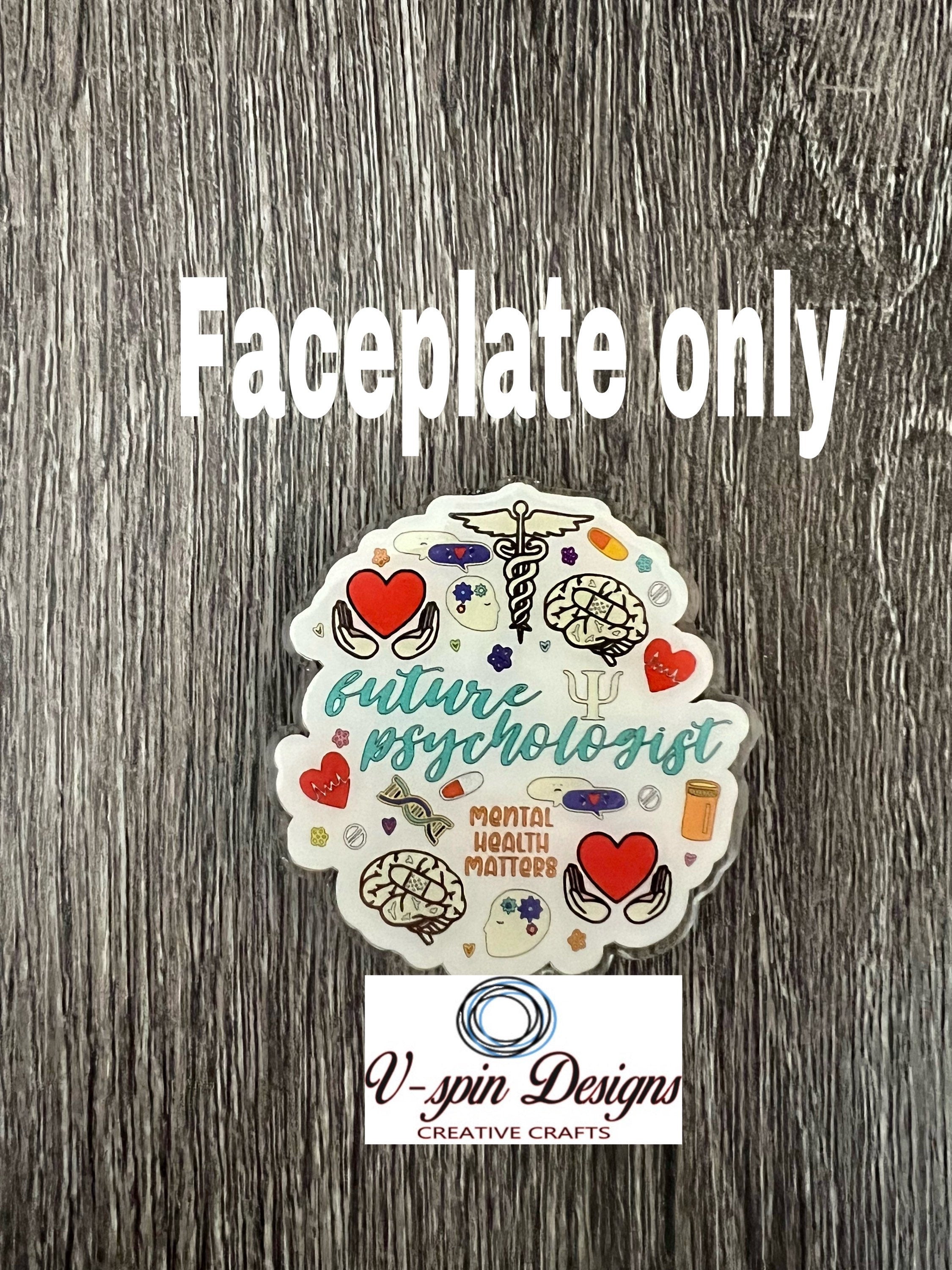 Future Psychologist badge reel/ID Holder/nurses/teachers/mental health/student badge reels