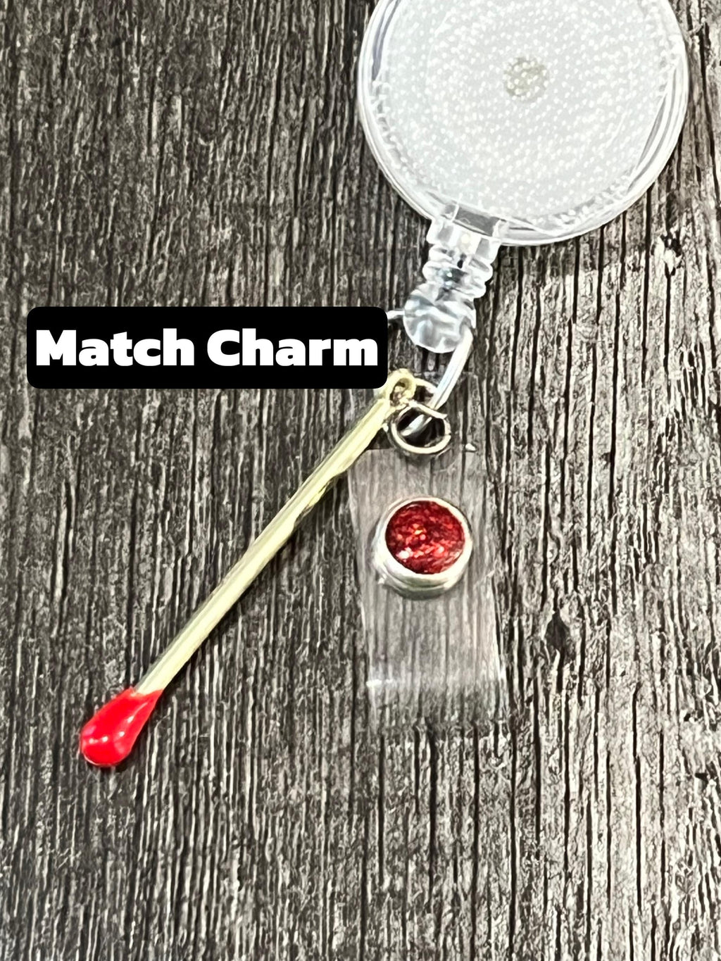 "Everything Is Fine" Black Cat with Match Badge Reel | Funny Retractable ID Holder
