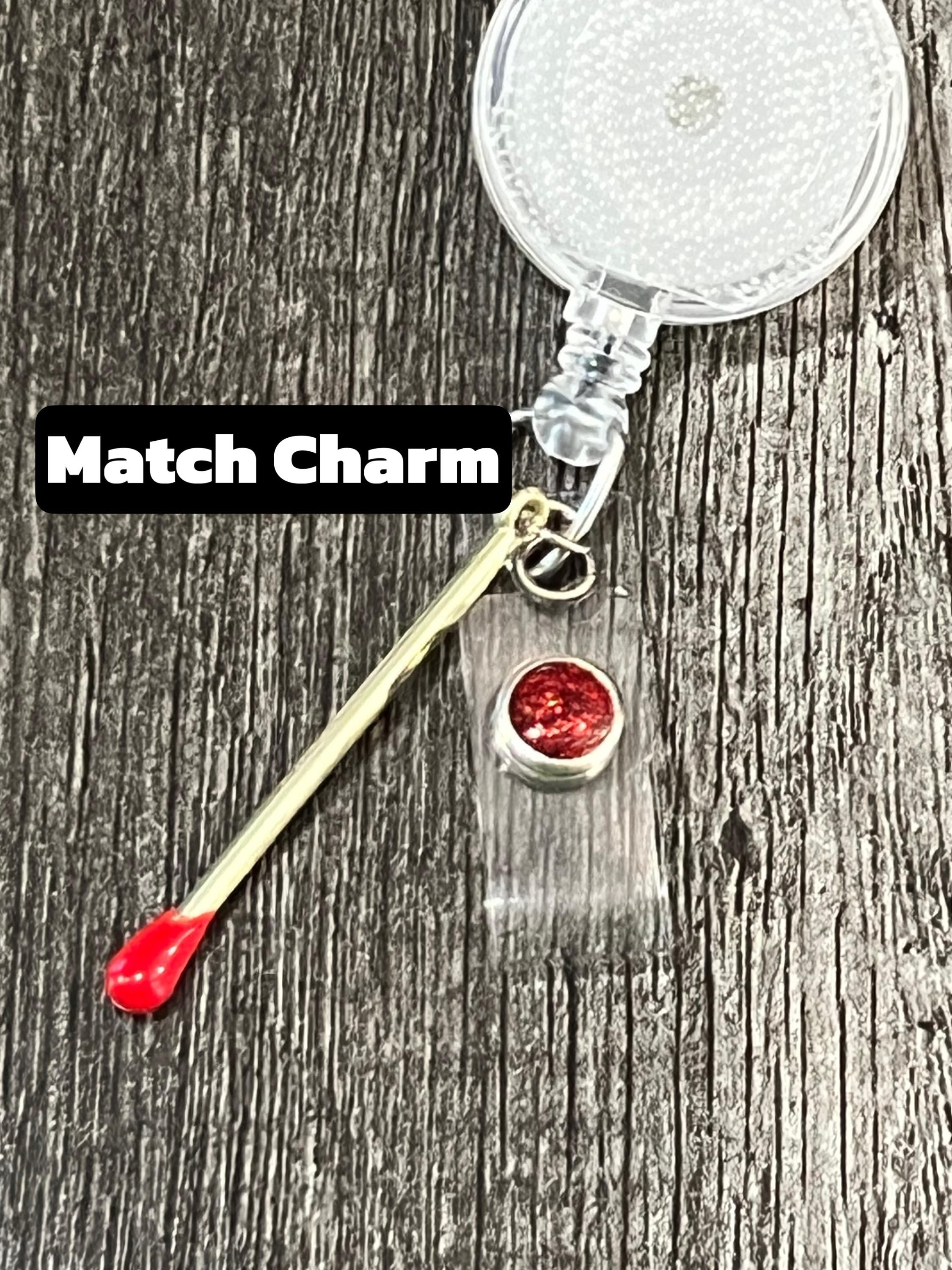 "Everything Is Fine" Black Cat with Match Badge Reel | Funny Retractable ID Holder