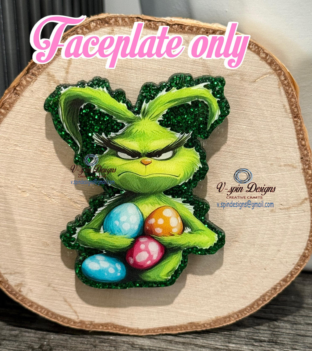 Grouchy Bunny Badge reel/Easter Badge reels/nurse badge reels
