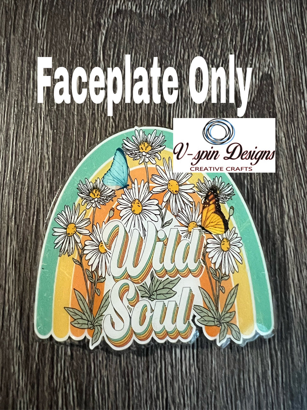 Wild Soul badge reel/ID Holder/nurses/teachers/badge holder/hippie badge reels