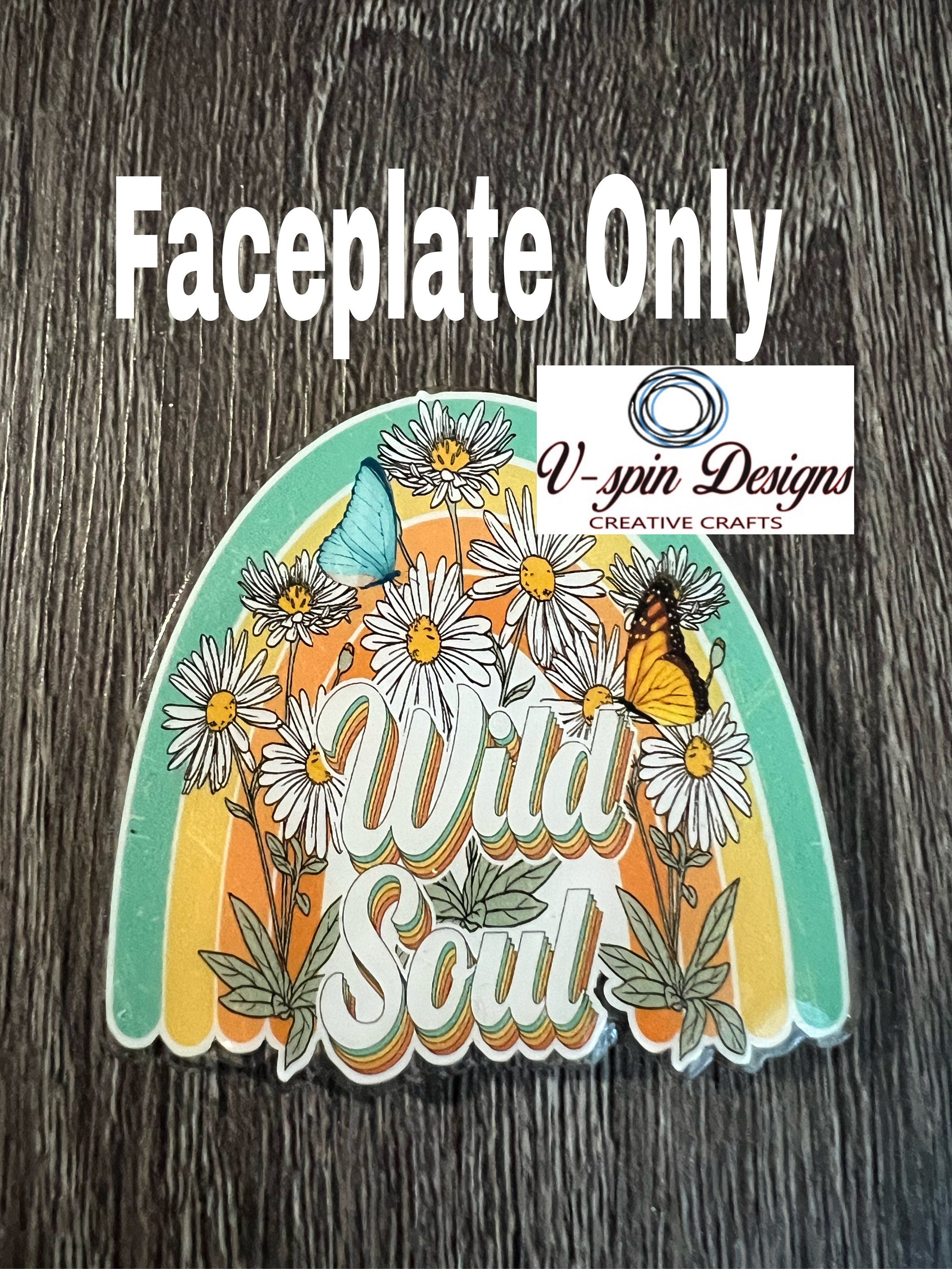 Wild Soul badge reel/ID Holder/nurses/teachers/badge holder/hippie badge reels
