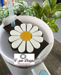 Daisy Tumbler Tag | Stanley Cup Topper for 20oz, 30oz & 40oz