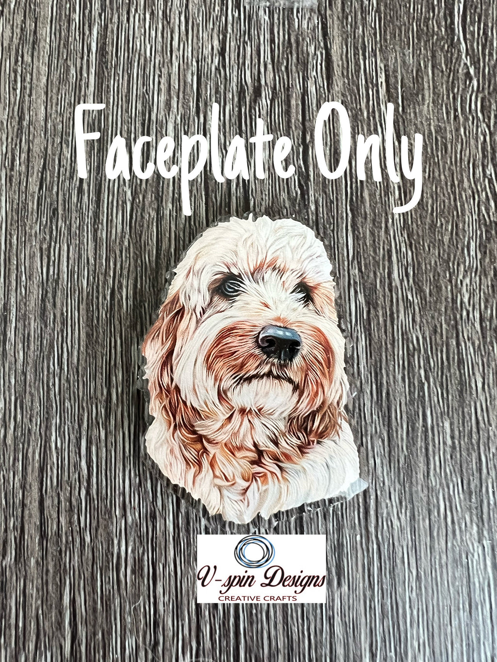 Doodle dog Badge reel/ID Holder/card holder/nurses/teachers/students/dogs
