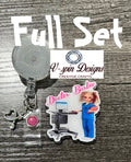 Doctor Badge Reel: Funny Acrylic Retractable ID Holder
