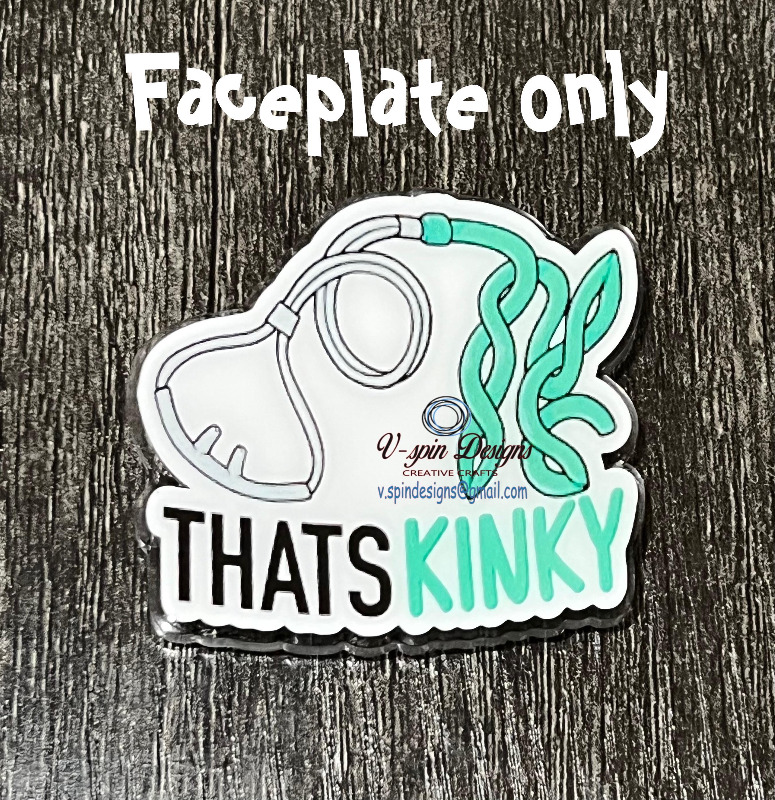 Thats Kinky Badge reel great for Respritory Therapist/Funny badge reels