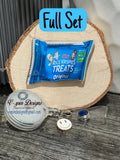 Rice Krispies Treats Badge Reel | Funny Nurse Badge Reel | Food Badge Reel