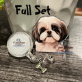 Shih Tzu Dog Badge Reel | Retractable Acrylic ID Holder