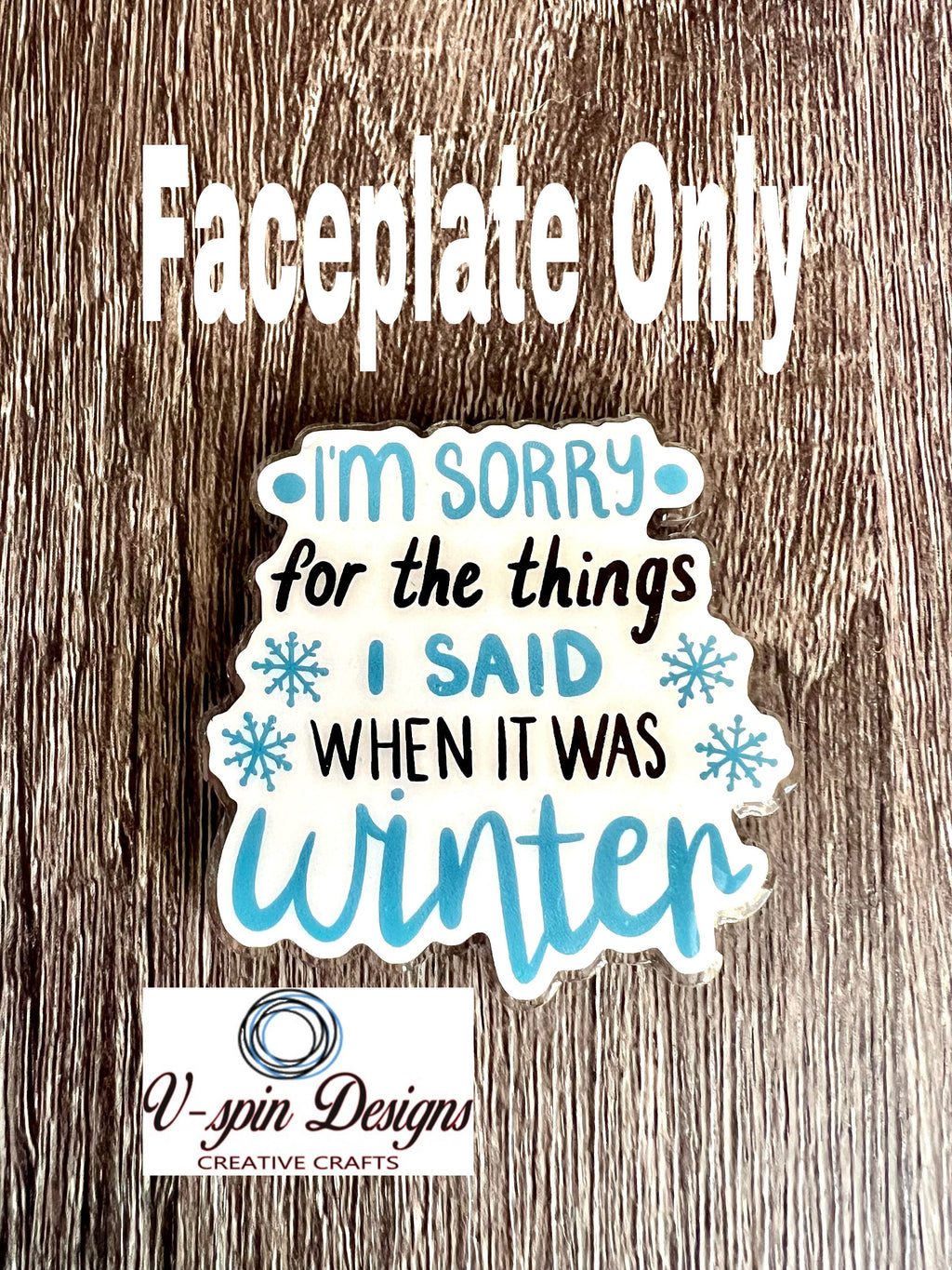 Funny “Sorry for what I said” badge reel/ID Holder/nurse badge reels/gift for teachers/funny badge reels