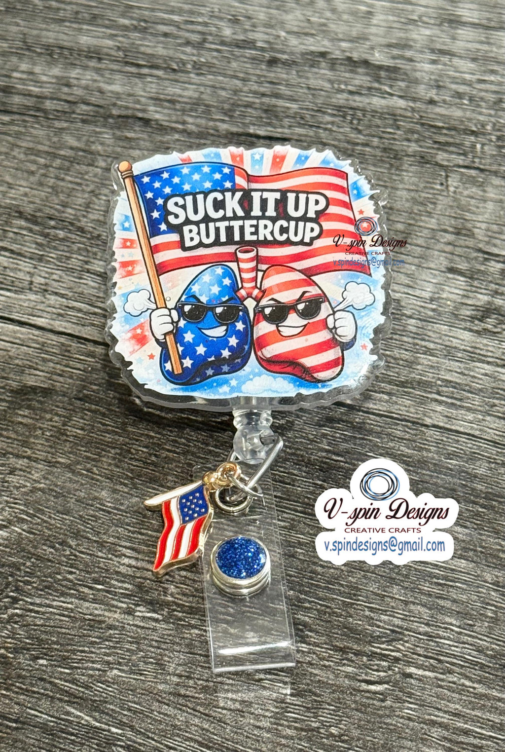 lungs badge reel/ID Holder card holder/nurse/respiratory/RT badge reels