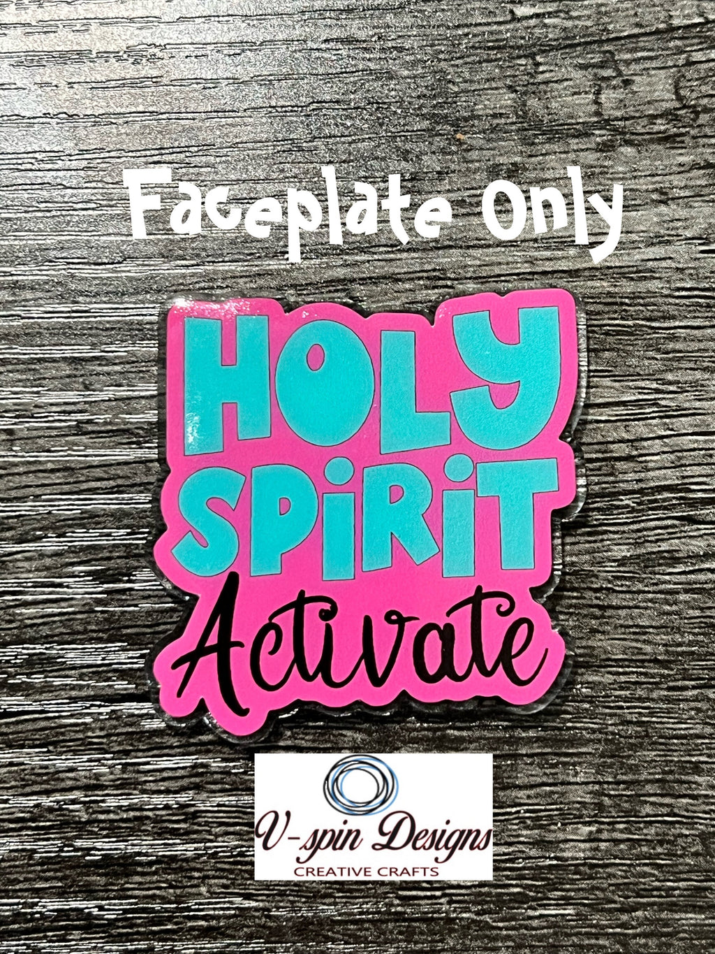 Funny “Holy Spirit Activate” Badge reel/ID Holder card holder/nurse/southern/fun/silly badge reels
