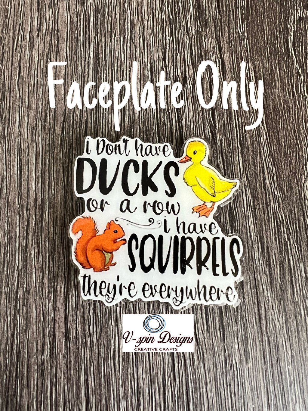 Ducks in a Row Badge reel/ID Holder card holder/nurse/teachers/funny duck badge reels