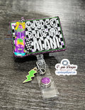 Funny “Suspect Runs” Witches Brew badge reel/ID Holder/nurses/teachers/students/energy drink badge reels