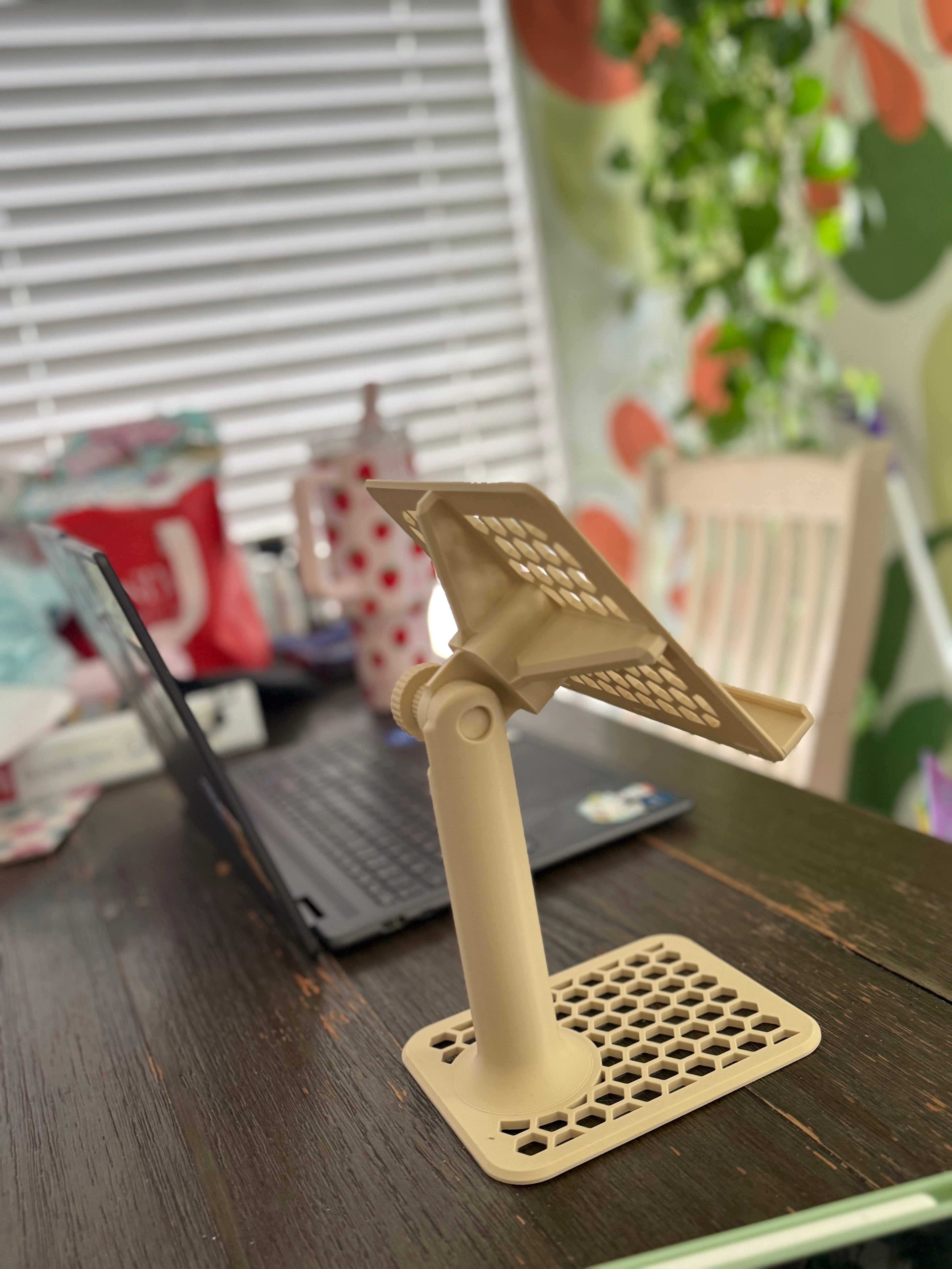 Ergonomic iPad Stand – Adjustable Tablet Holder for School, Home & Office