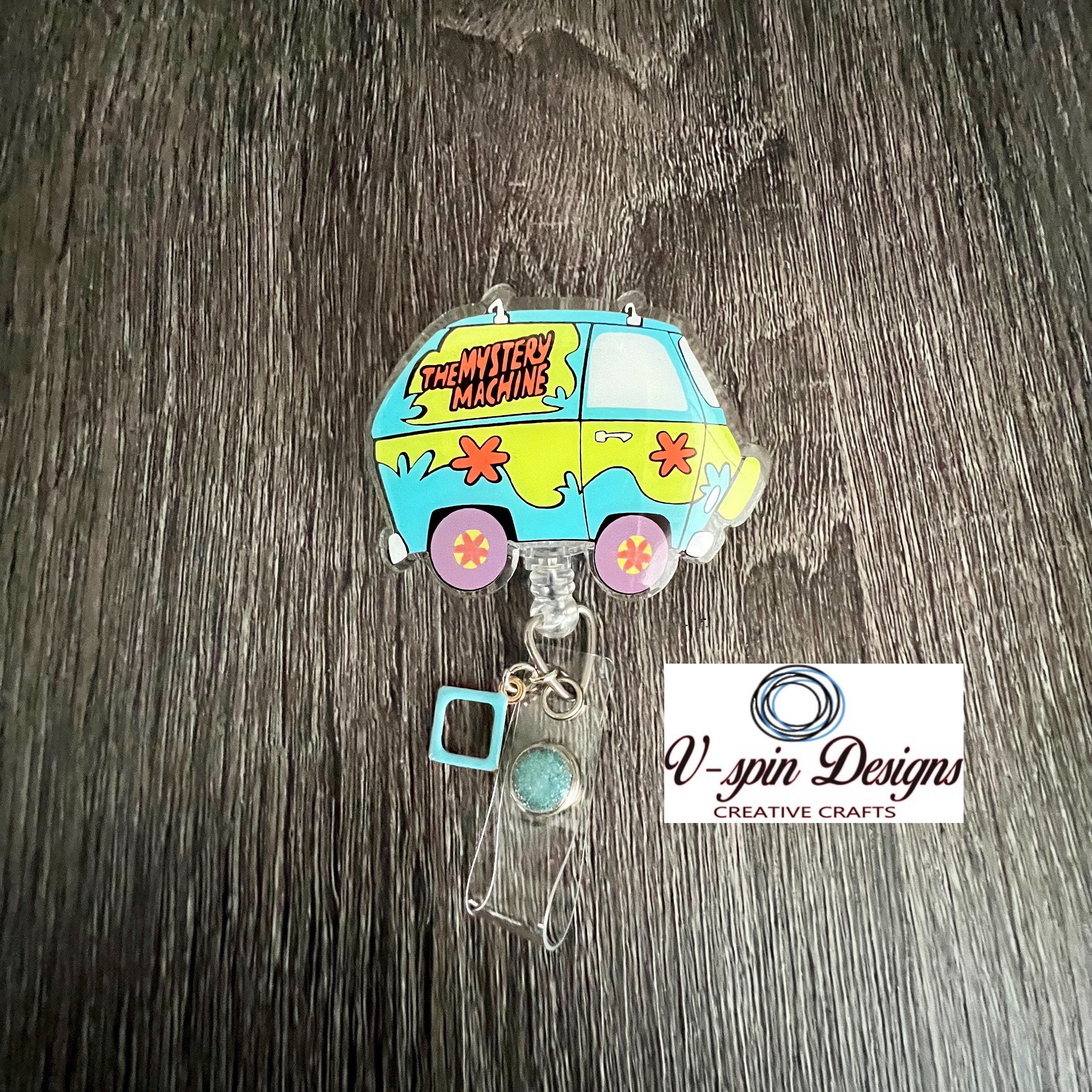 van badge reel/ID Holder/nurses/teachers/students/cartoon badge reels