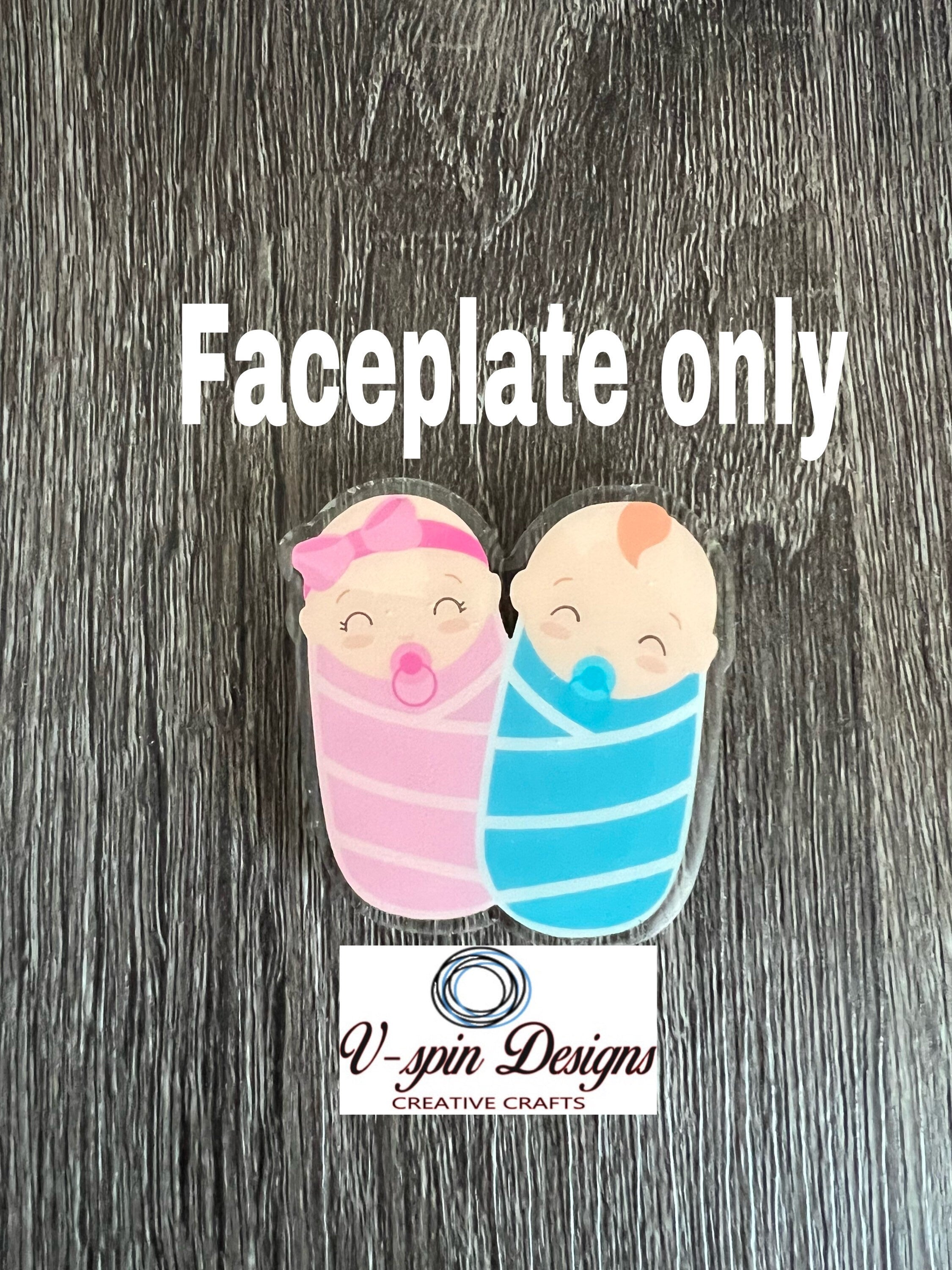 Baby boy and girl bundle, badge reel/ID Holder card holder/nurse/teachers/pediatrics/l&d