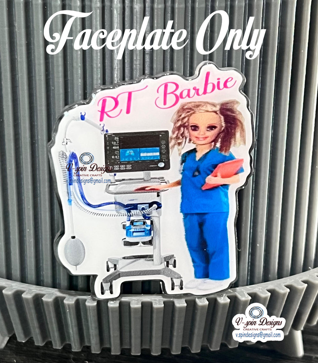 RT Badge reel/ID Holder card holder/nurse badge reels/funny RT badge reels/Respiratory badge reels