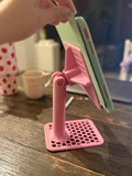 Ergonomic iPad Stand – Adjustable Tablet Holder for School, Home & Office