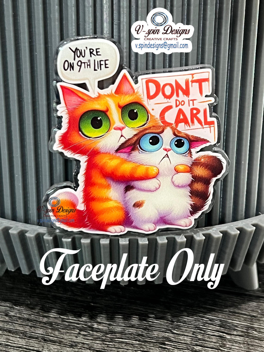 Funny 9 Lives Cat Badge Reel/Retractable ID Holder for Nurses & Teachers/funny badge reels/cat badge reels/gift for nurses