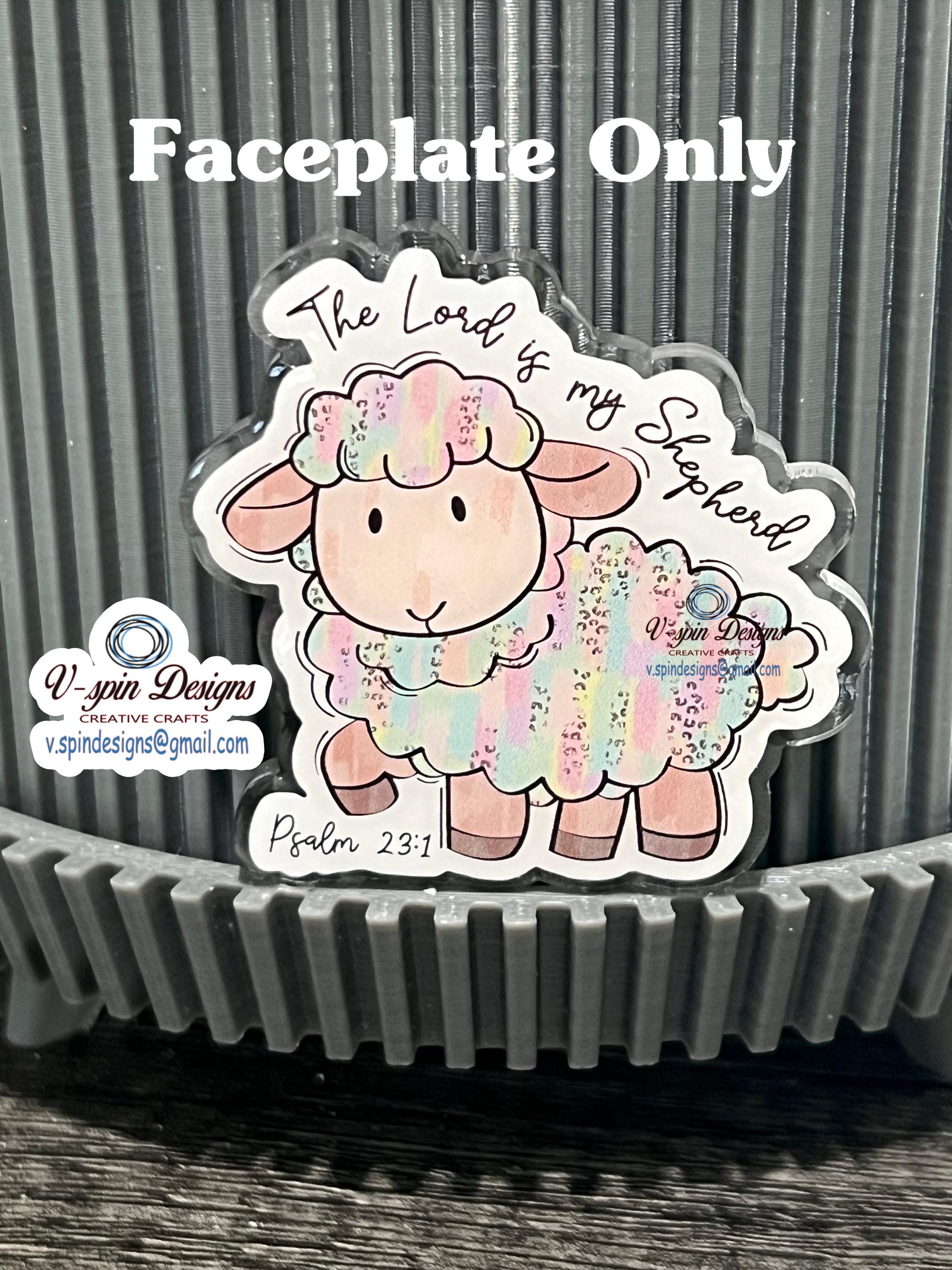 "The Lord Is My Shepherd" Badge Reel | Inspirational Retractable ID Holder