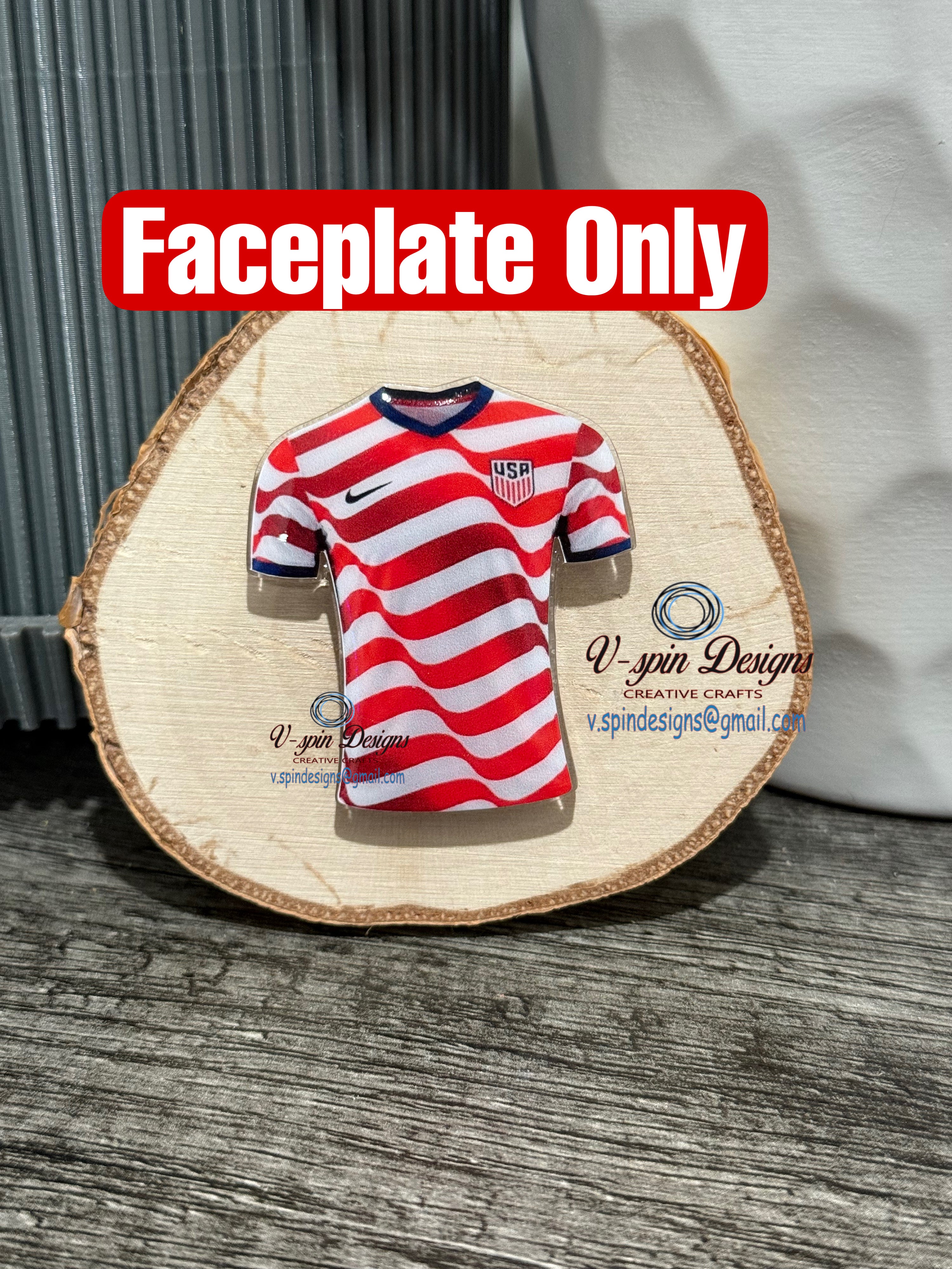 USA Soccer badge reel
