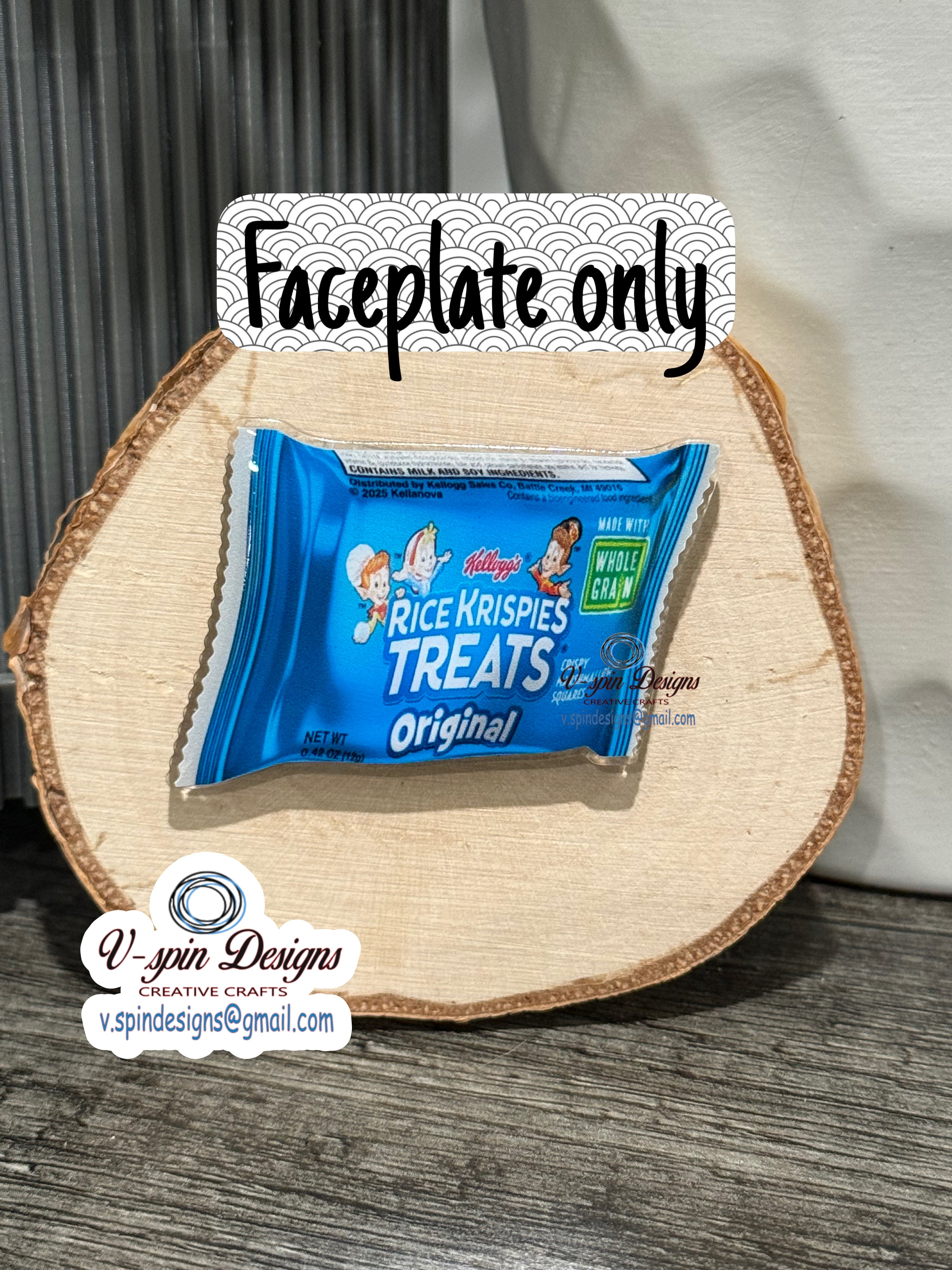 Rice Krispies Treats Badge Reel | Funny Nurse Badge Reel | Food Badge Reel